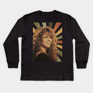 Mariah Carey  retro vintage Kids Long Sleeve T-Shirt